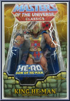 He-Man (King) from Masters of the Universe - Classics - Basic Series manufactured by Mattel [Front]