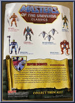 Hover Robots from Masters of the Universe - Classics - Basic Series manufactured by Mattel [Back]
