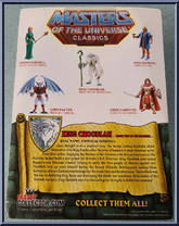 King Chooblah from Masters of the Universe - Classics - Basic Series manufactured by Mattel [Back]