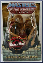 King Hssss (Serpentine) from Masters of the Universe - Classics - Basic Series manufactured by Mattel [Front]