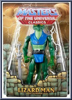 Lizard Man from Masters of the Universe - Classics - Basic Series manufactured by Mattel [Front]