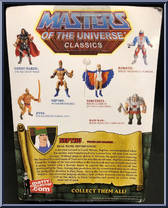 Nepthu from Masters of the Universe - Classics - Basic Series manufactured by Mattel [Back]