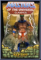 Nepthu from Masters of the Universe - Classics - Basic Series manufactured by Mattel [Front]