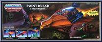 Point Dread & Talon Fighter (with Teela) from Masters of the Universe - Classics - Accessories manufactured by Mattel [Front]