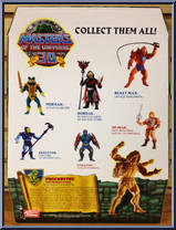 Procrustus from Masters of the Universe - Classics - Basic Series manufactured by Mattel [Back]