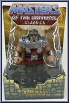 Ram Man from Masters of the Universe - Classics - Basic Series manufactured by Mattel [Front]