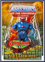 Sir Laser-Lot from Masters of the Universe - Classics - Basic Series manufactured by Mattel [Front]