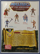 Strobo from Masters of the Universe - Classics - Basic Series manufactured by Mattel [Back]