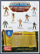 Strong-Or from Masters of the Universe - Classics - Basic Series manufactured by Mattel [Back]