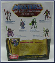 Unnamed One from Masters of the Universe - Classics - Basic Series manufactured by Mattel [Back]
