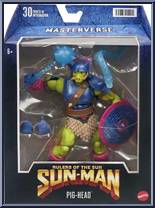 Pig-Head from Masters of the Universe - Masterverse - Rulers of the Sun manufactured by Mattel [Front]