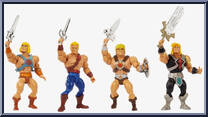 40th Anniversary He-Man 4-Pack from Masters of the Universe - Origins - Box Sets manufactured by Mattel [Loose]
