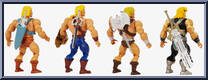 40th Anniversary He-Man 4-Pack from Masters of the Universe - Origins - Box Sets manufactured by Mattel [Loose]