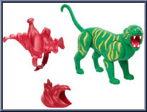 Battle Cat from Masters of the Universe - Origins - Accessories manufactured by Mattel [Loose]