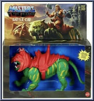 Battle Cat from Masters of the Universe - Origins - Accessories manufactured by Mattel [Front]