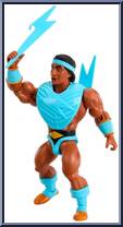 Bolt-Man from Masters of the Universe - Origins - Basic Series manufactured by Mattel [Loose]