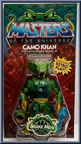 Camo Khan from Masters of the Universe - Origins - Basic Series manufactured by Mattel [Front]