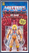 He-Man from Masters of the Universe - Origins - Basic Series manufactured by Mattel [Front]