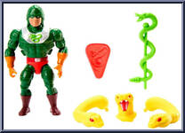 King Hiss from Masters of the Universe - Origins - Deluxe manufactured by Mattel [Loose]