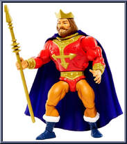 King Randor from Masters of the Universe - Origins - Basic Series manufactured by Mattel [Loose]