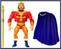 King Randor from Masters of the Universe - Origins - Basic Series manufactured by Mattel [Loose]