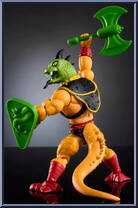 Reptilax from Masters of the Universe - Origins - Basic Series manufactured by Mattel [Loose]