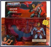 Skeletor & Screeech from Masters of the Universe - Origins - Box Sets manufactured by Mattel [Front]