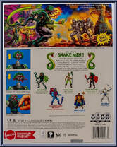 Snake Face from Masters of the Universe - Origins - Deluxe manufactured by Mattel [Back]