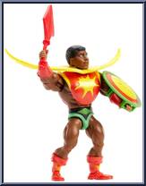 Sun-Man (Sword) from Masters of the Universe - Origins - Basic Series manufactured by Mattel [Loose]