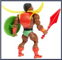 Sun-Man (Sword) from Masters of the Universe - Origins - Basic Series manufactured by Mattel [Loose]