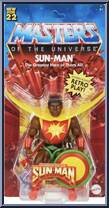 Sun-Man (Sword) from Masters of the Universe - Origins - Basic Series manufactured by Mattel [Front]