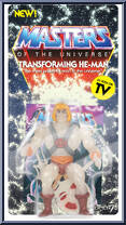 Transforming He-Man (Glow in the Dark) from Masters of the Universe - Vintage manufactured by Super7 [Front]