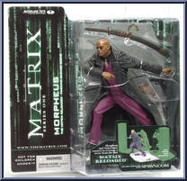 Morpheus from Matrix (McFarlane) - Series 1 manufactured by McFarlane Toys [Front]