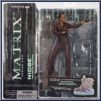 Niobe from Matrix - Series 2 manufactured by McFarlane [Front]
