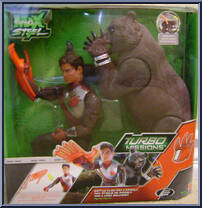 Battle Claw Max & Grizzly from Max Steel - Turbo Missions manufactured by Mattel [Front]