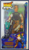 Canyon Raider from Max Steel - 1998 Basic manufactured by Mattel [Front]