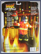 Fire Rescue from Max Steel - N-Tek Gear manufactured by Mattel [Back]