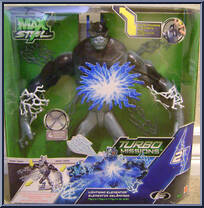 Lightning Elementor from Max Steel - Turbo Missions manufactured by Mattel [Front]