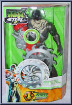 Moto Menace Makino from Max Steel - N-Tek Adventures manufactured by Mattel [Front]