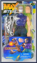 Psycho from Max Steel - 1999 Basic manufactured by Mattel [Front]