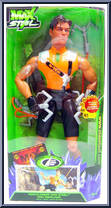 Rock Climber Max Steel from Max Steel - Adrenalink - Max Steel manufactured by Mattel [Front]