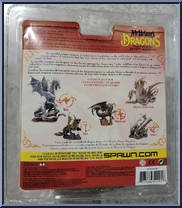 Ice Dragon Clan from McFarlane's Dragons - Series 7 manufactured by McFarlane [Back]
