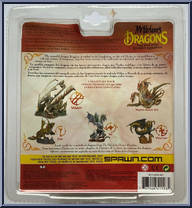 Water Dragon Clan from McFarlane's Dragons - Series 7 manufactured by McFarlane [Back]