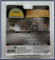 Water Dragon Clan 7 from McFarlane's Dragons - Series 8 manufactured by McFarlane [Back]