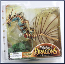 Water Dragon Clan 3 from McFarlane's Dragons - Series 3 manufactured by McFarlane [Front]