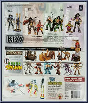 Ace Frehley (with Stiltman) from McFarlane's Music - KISS - Series 2 - Psycho Circus manufactured by McFarlane [Back]