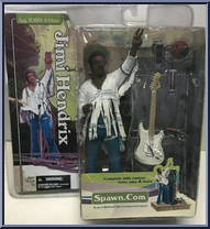 Jimi Hendrix (Woodstock) from McFarlane's Music - Basic Series manufactured by McFarlane [Front]