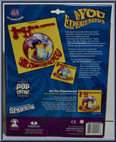 Jimi Hendrix: Are You Experienced from McFarlane's Music - 3D Album Covers manufactured by McFarlane [Back]