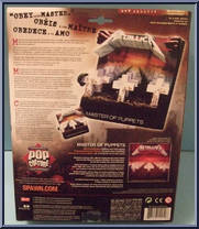 Metallica: Master of Puppets from McFarlane's Music - 3D Album Covers manufactured by McFarlane [Back]