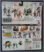 Peter Criss (with Animal Wrangler) from McFarlane's Music - KISS - Series 2 - Psycho Circus manufactured by McFarlane [Back]